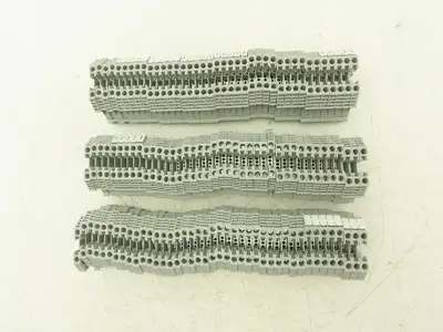 Allen Bradley 1492-J4 Feed-Through Terminal Block Gray 4mm Sq  Lot of 120