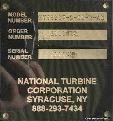 Used National Turbine 7-Stage Centrifugal Blower | 200 HP High Pressure Industrial Blower