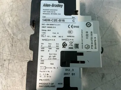 Used 2017 ALLENBRADLEY 140MC2EB16 Misc Electrical & Power Parts Ohio US | HGR 24 #1545396