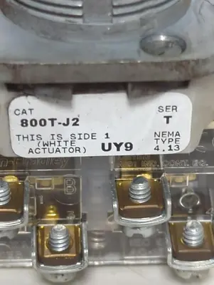Used ALLEN-BRADLEY 800T-J2 Switch Parts Ohio US | Surplus Asset Holdings #1553676
