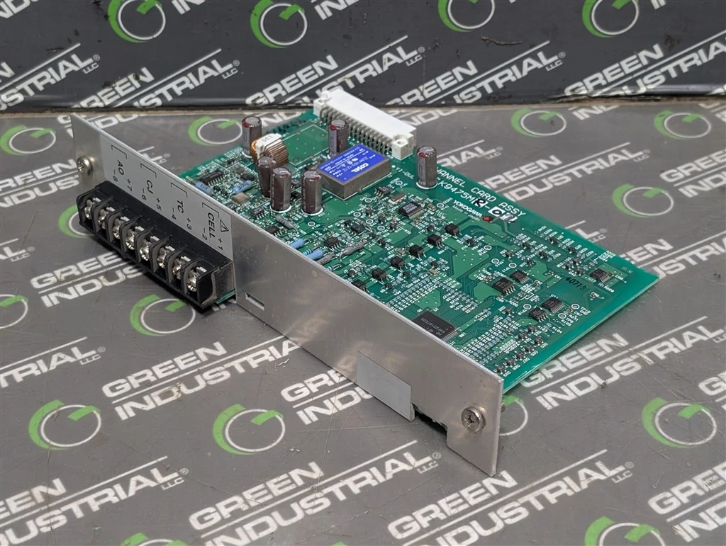 Yokogawa K9475MR-02 Channel Card Assembly K9475MP-01 Used