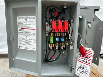 SIEMENS GENERAL DUTY SAFETY SWITCH , REX POWER MAGNETIC BA15HCB-NN1R-E3