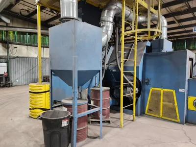 Used VIKING MB2424/VK4300 Shot Blast Cleaning (Peening / Airless) Georgia US | The Equipment Hub #1304949