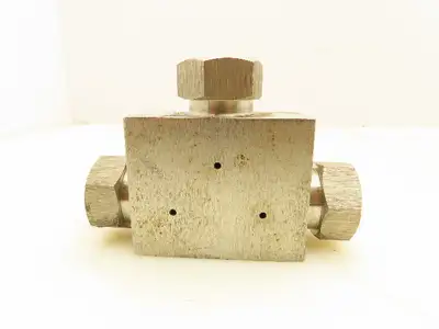 KMT 10079465 Tee Coupling For Waterjet 9/16" 66,000 PSI@72°F 316 CW