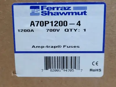 NEW FERRAZ SHAWMUT A70P1200-4