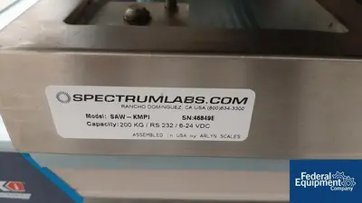 USED Spectrum Labs Spectrum Labs Surface Acoustic Wave Auxiliary Scale