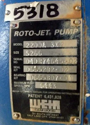 USED Rotojet 2200A 3x2