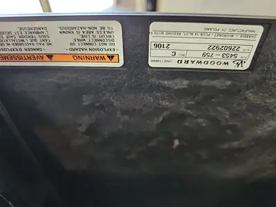 Used Woodward 5453-759 PLC Chassis South Carolina US | Palmetto Automation #1508030