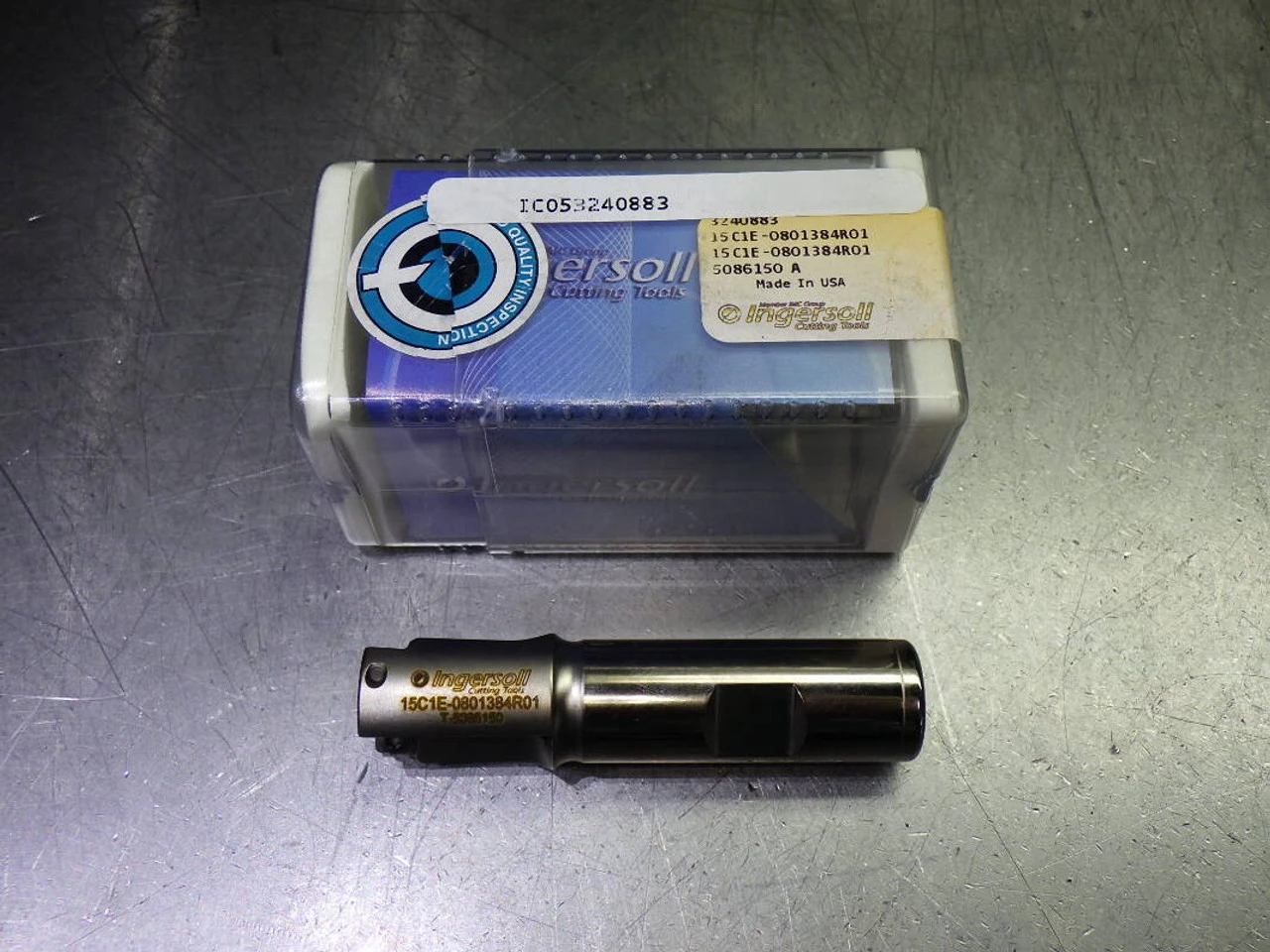 Ingersoll 7/8" 2 Flute Coolant Thru Endmill 3/4" Shank 15C1E-0801384R01 (LOC2359)
