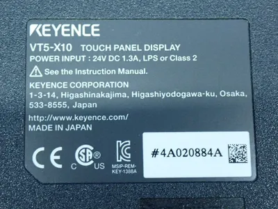USED KEYENCE VT5X10