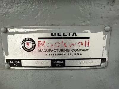 Used DELTA ROCKWELL 15-017 Heavy Duty & Sensitive Single Spindle Drills Georgia US | The Equipment Hub #1329229