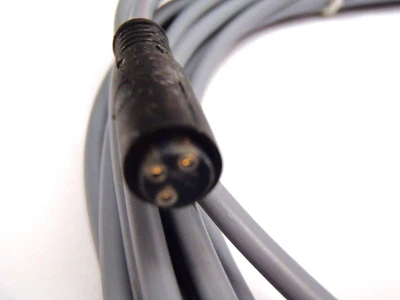 USED HIRSCHMANN 3 WIRE FEMALE TO FLYING LEAD CORDSET