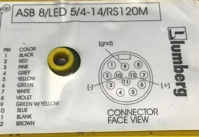 Used LUMBERG ASB 8/LED 5/4-14/RS120M Sensors Michigan US | Ideal Machinery #707217