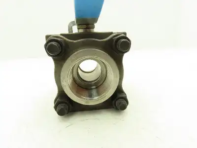 Jamesbury 4A 3600 1-1/2" Ball Valve PTFE Seat CF8M 1200psi 3-Piece