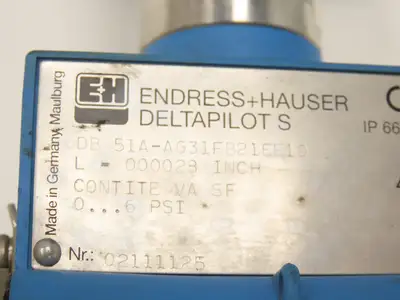 Endress Hauser DB51A-AG31FB21EE10 Pressure Transmitter Gauge Hydrostatic Level