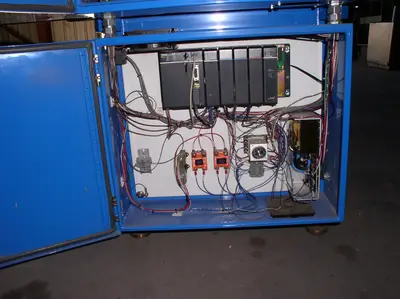 15 Ton WARD Up-Acting Pneumatic Lamination Press; 24" x 54" Bed; Heated Platens; Mfg. 2000