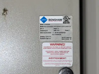 Used BENSHAW RB21S030S600-2047300000-000A230000-00 Switchgears British Columbia CA | Lenmark #1427047