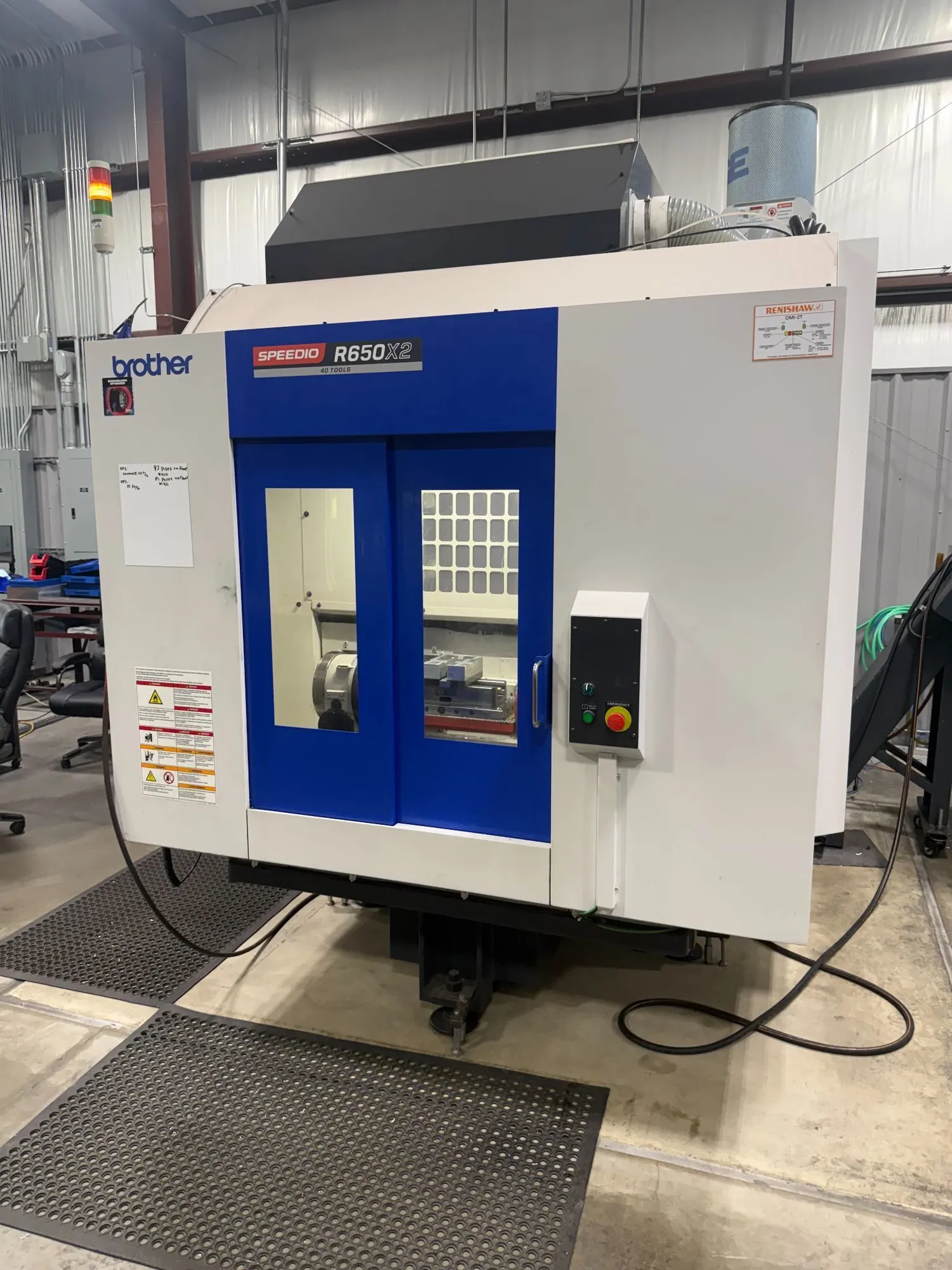2020 Brother R650X2 , Brother CNC-COO Control