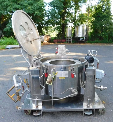 USED SANBORN BASKET CENTRIFUGE 30 X 16