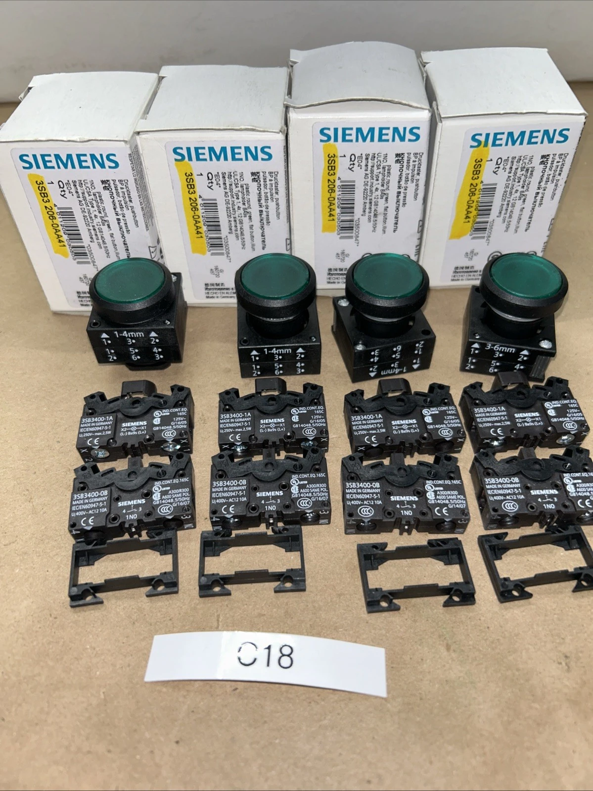 NEW Siemens 3SB3 206-0AA41
