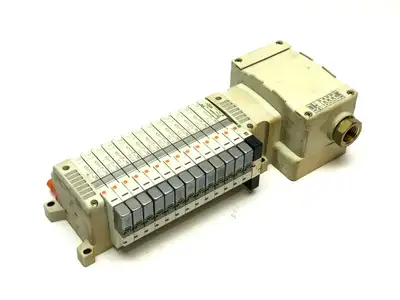 VV5QC11-10C4TD0-BN | SMC VV5QC11-14C4TD0-BN Pneumatic Manifold Assembly - Used