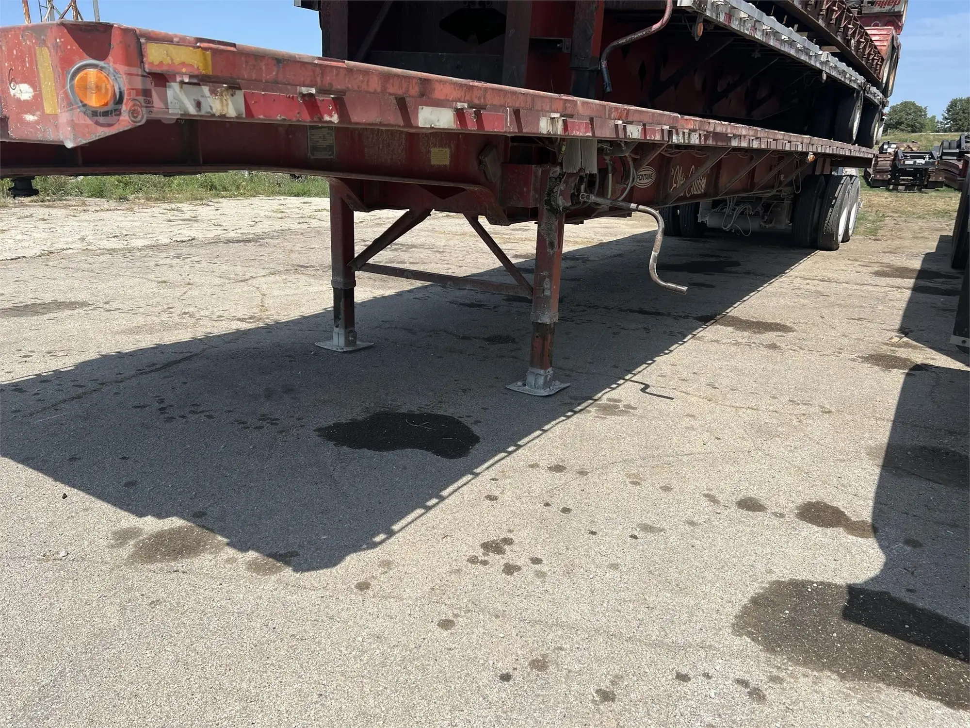 Used 2002 FONTAINE _UNKNOWN_ Flatbed Trailers Iowa US | Kading Ag #1501668