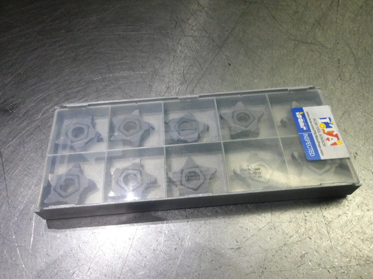 Iscar Carbide Grooving Inserts QTY10 PENTA 24N376-03749 IC908 (LOC3516)