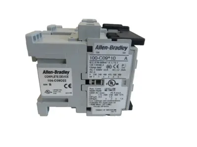 ALLEN BRADLEY 104-C09D22 REVERSING CONTACTOR SERIES B 100-C09D22 NEW, SURPLUS
