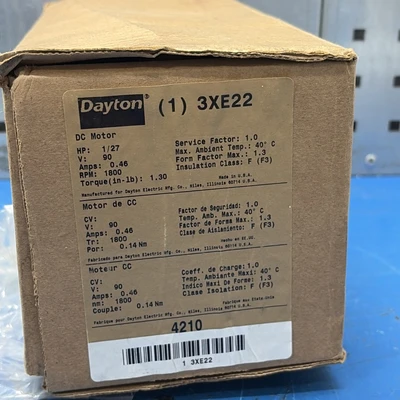 New | in-Stock Dayton 3XE22 Miscellaneous MRO Indiana US | J&J Industrial Supply #1455758