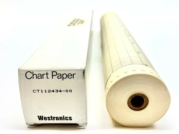 New | in-Stock WESTRONICS STRIP CHART PAPER 12-3/8" X 100 FT ROLL 0-200 RANG Misc Industrial Equipment | Maverick Industrial Sales #1118606