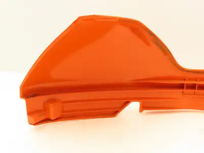 Toyota 8HBW23 Orange Shroud Plastic Cover Removed From 8HBW23 Walkie Pallet Jack