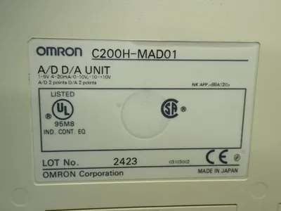 USED OMRON C200HMAD01