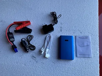 Smartech 6000mAh Lithium Powered 450A Vehicle Jump Starter With Power Bank