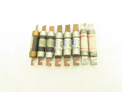 Time Delay Fuse 70A 250VAC Class RK1 RK5 Mixed Brand Lot of 8