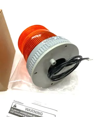 New | in-Stock Edwards Signaling AdaptaBeacon Strobe Beacon Amber 240VAC 0.02A Safety Products (Other) Michigan US | Maverick Industrial Sales #1392750
