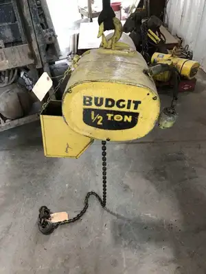 Budgit 113452-5 10ft 1/2 Ton Electric Chain Hoist 16FPM -Parts/Repair