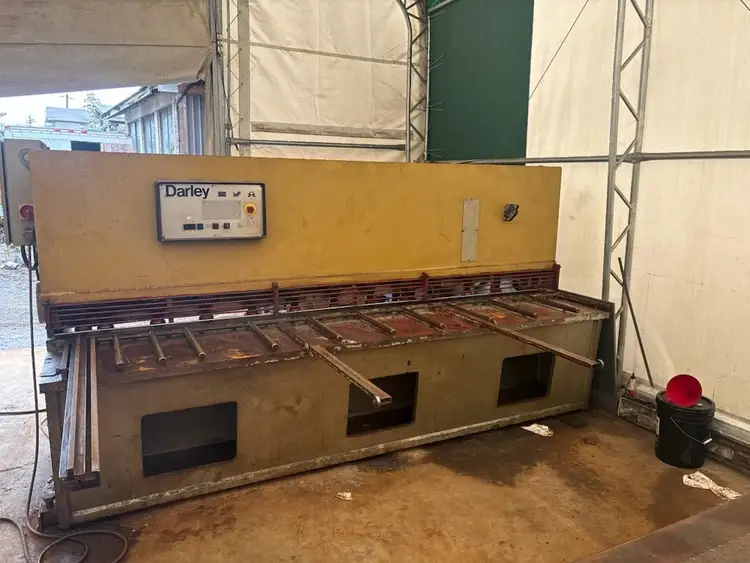 Used 1987 DARLEY GS 3100 X 10 Power Squaring Shears (Inch) British Columbia CA | Lenmark #838706
