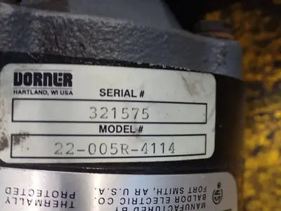 USED DORNER 22005R4114