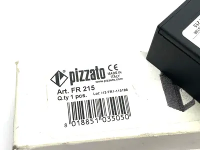 USED PIZZATO POSITION SWITCH WITH ROLLER PISTON PLUNGER 1NO-1NC SNAP ACTION