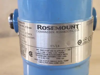 USED ROSEMOUNT 2051TG1W2B21AK6M5