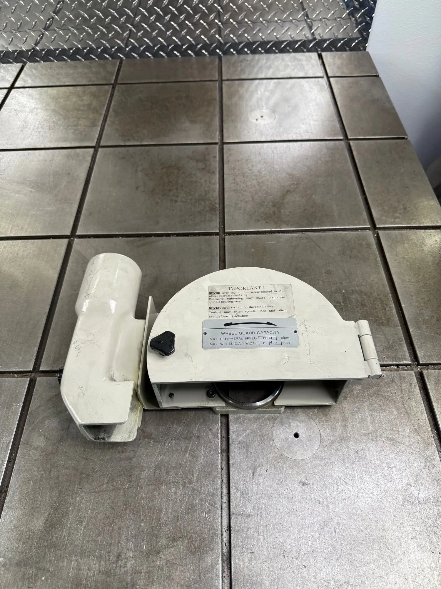 Grinding Wheel Dust Guard & Exhaust #7587