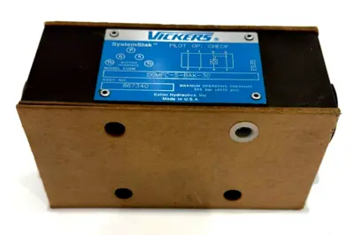 NEW VICKERS DGMPC-5-BAK-30 PILOT OPERATOR CHECK VALVE 867340 DGMPC5BAK30