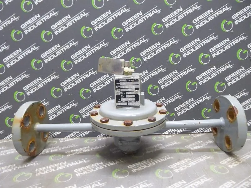 Fisher 95L Pressure Regulator Valve Max. Outlet 125 PSI  2-6 Spring Range Used