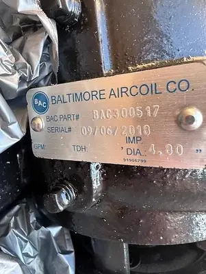 NEW BALTIMORE AIRCOIL CO. PC2 SERIES