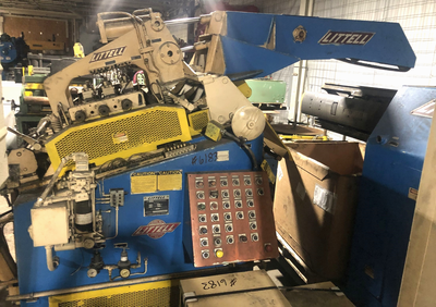 USED 1982 LITTELL MATERIAL HANDLING MACHINERY 438-7PD