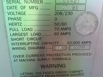 Used 1999 HAAS AUTOMATION SL20 CNC Lathes Ohio US | HGR 24 #1704909