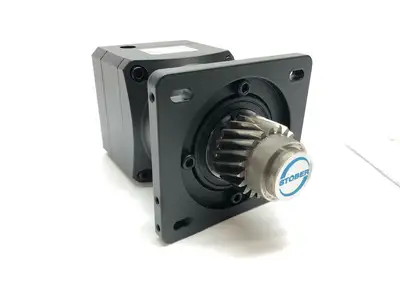 USED STOBER 10.0:1 SERVO FIT PRECISION GEAR HEAD REDUCER