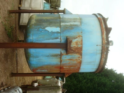 7500 L S/S Open Top Mixing Tank
