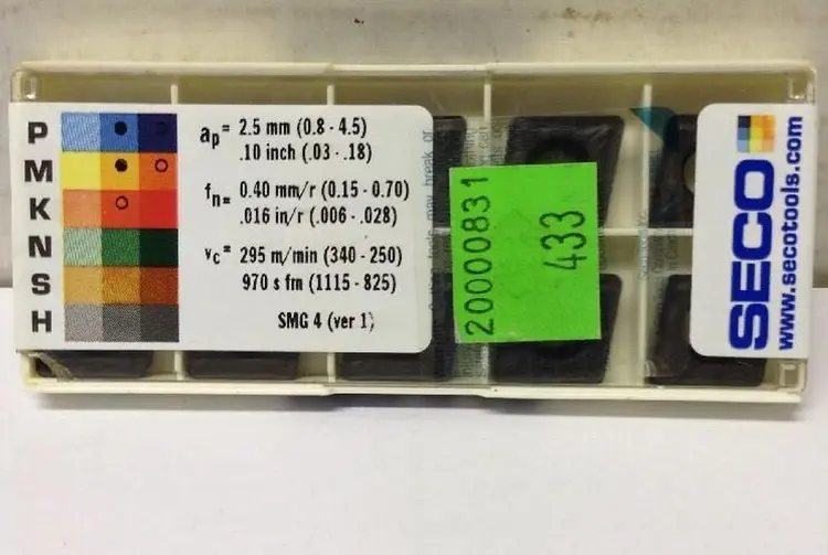 New | in-Stock SECO CCMT120412-M5 TP2500 Carbide Inserts Ohio US | Surplus Asset Holdings #1235906