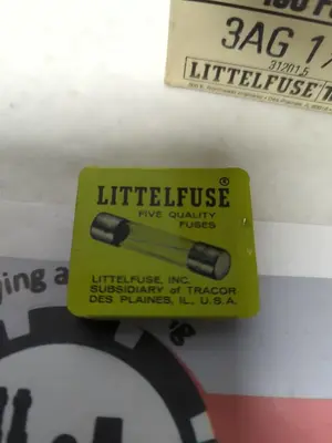 New | in-Stock LITTELFUSE 3AG 1-1/2A Miscellaneous Equipment (Electrical & Power) | Surplus Asset Holdings #1195010